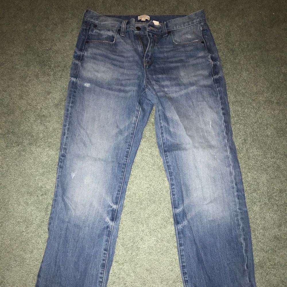 J. Crew boyfriend jeans